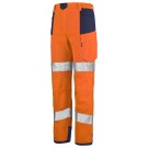 PANTALON PUPIL ORANGE FLUO / MARINE 