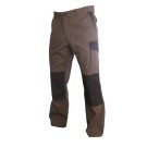 PANTALON DE TRAVAIL HOMME/FEMME TYPHON CHOCOLAT NOIR 