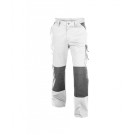 PANTALON DE TRAVAIL HOMME/FEMME BOSTON Blanc/Gris