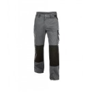 PANTALON DE TRAVAIL HOMME/FEMME BOSTON Gris/Noir