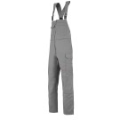 Cotte à bretelles 6MIM Gris acier taille 1