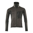 VESTE POLAIRE DE TRAVAIL ADVANCED ZIPPEE ANTHRACITE NOIR T.5XL