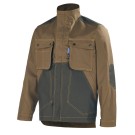 BLOUSON DE TRAVAIL CRAFT WORKER MARRON/NOIR