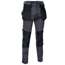 PANTALON DE TRAVAIL HOMME/FEMME PAKATTI ANTHRACITE/NOIR