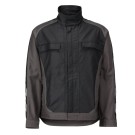VESTE DE TRAVAIL HOMME/FEMME UNIQUE NOIR/ANTHRACITE FONCE