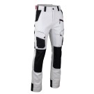 PANTALON CELLULE POCHES GENOU BLANC/GRIS 