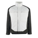 VESTE DE TRAVAIL HOMME/FEMME MAINZ BLANC/ANTHRACITE FONCE T.3XL