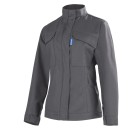 BLOUSON FEMME ZIP KROSS LINE GRIS CHARCOAL