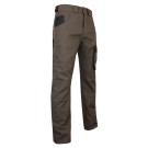 PANTALON DE TRAVAIL HOMME/FEMME AUTHENTIC TERREAU TAUPE/NOIR 