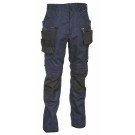PANTALON DE TRAVAIL HOMME/FEMME BIWER BLEU NAVY/NOIR