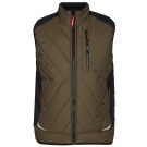 GILET CHAUD DE TRAVAIL HOMME/FEMME GALAXY FOREST GREEN/NOIR 