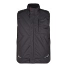 GILET CHAUD DE TRAVAIL HOMME/FEMME GALAXY GRIS ANTHRACITE/NOIR 