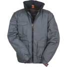 BLOUSON CHAUD DE TRAVAIL HOMME/FEMME ESCAPE FUMEE/NOIR
