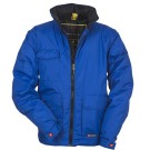 BLOUSON CHAUD DE TRAVAIL HOMME/FEMME ESCAPE BLEU ROI/NOIR 