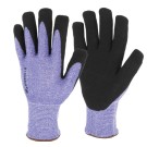 GANTS ANTI PIQURE NOIR/VIOLET 