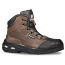 CHAUSSURES DE SÉCURITÉ HAUTES S3 HOMME ZINC MARRON