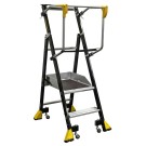 PLATEFORME INDIVIDUELLE ROULANTE PROFESSIONNELLE STEPPER 2 MARCHES - 0,50 M