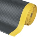 TAPIS ANTIFATIGUE & ANTIDÉRAPANT CROSSRIB SOF TRED JAUNE/NOIR 91 CM x LE METRE