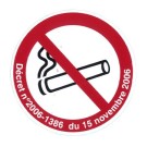 Interdiction de fumer adhésif A4