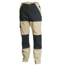 PANTALON DE TRAVAIL HOMME/FEMME Craft Worker RENFORCE SAVANE/NOIR