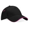 CASQUETTE PERSONNALISABLE ULTIMATE BF15C NOIR/FUSHIA