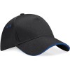 CASQUETTE PERSONNALISABLE ULTIMATE BF15C NOIR/BLEU ROYAL