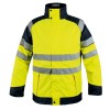 PARKA HAUTE VISIBILITÉ EIGER JAUNE FLUO/MARINE  