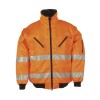 BLOUSON HAUTE VISIBILITÉ SPARROW ORANGE FLUO/MARINE