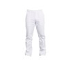 PANTALON DE TRAVAIL HOMME/FEMME 100 % COTON BLANC 