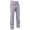PANTALON DE CUISINE HOMME 100 % COTON BLANC