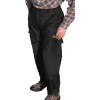 PANTALON DE TRAVAIL HOMME/FEMME LARGEOT moleskine NOIR