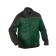 VESTE DE TRAVAIL HOMME/FEMME LUGANO VERT/NOIR