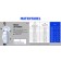 VESTE TRAVAIL BLEU ROYAL 245GR/M2 65%P.35%C. XS - 36/38