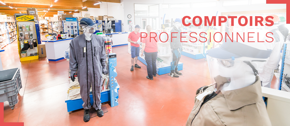 Comptoirs professionnels