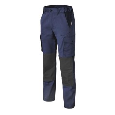 PANTALON DE TRAVAIL HOMME/FEMME GENOUILLERES OVERMAX MARINE 