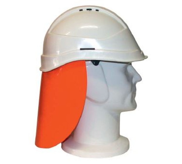 PROTEGE-NUQUE PVC POUR CASQUE DE CHANTIER KARA ET IRIS