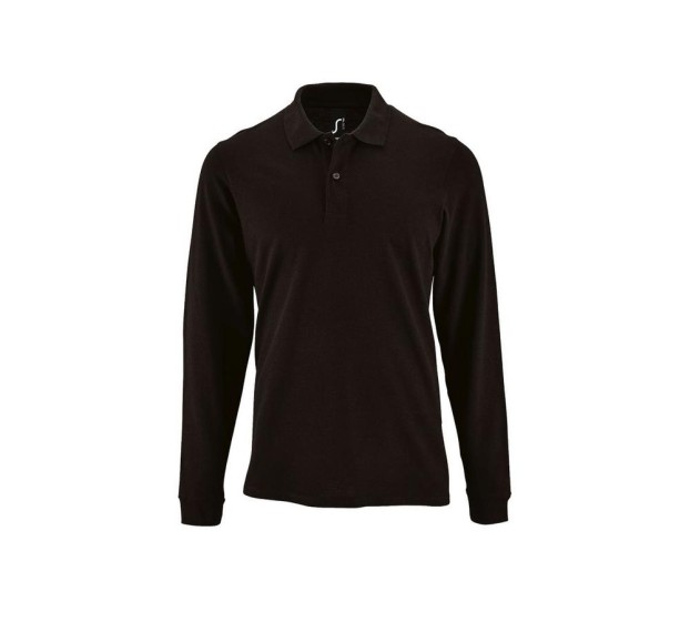 POLO DE TRAVAIL HOMME MANCHES LONGUES NOIR T.3XL