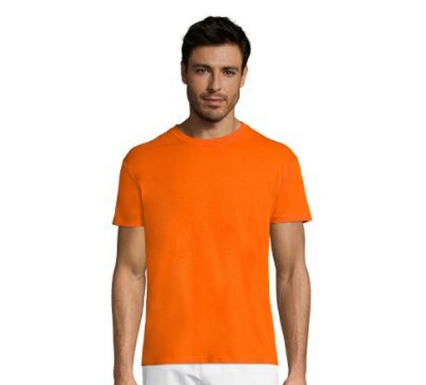 T-SHIRT MC 150G ORANGE T.3XL 