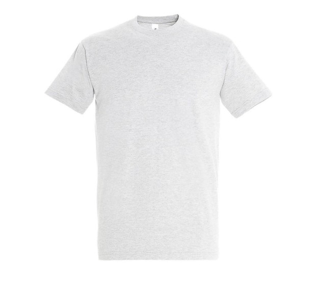 T-SHIRT DE TRAVAIL MANCHES COURTES 190 G GRIS ASH T.3XL