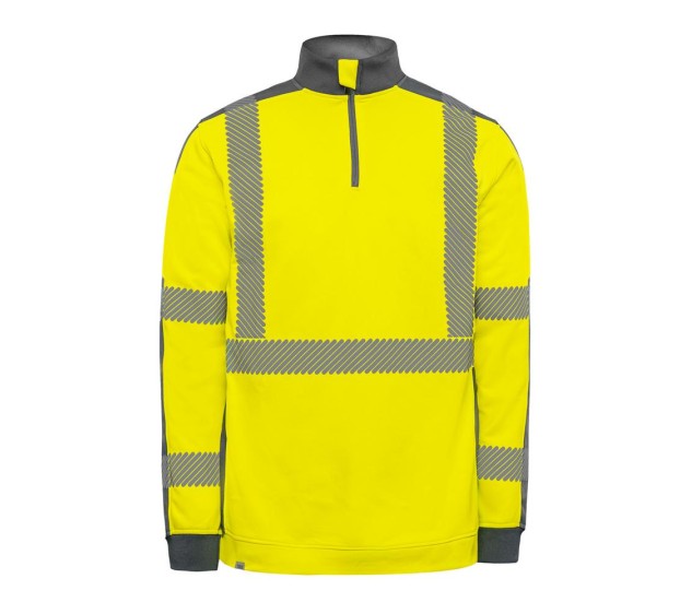 SWEATSHIRT DARWIN   Fluo geel/ 