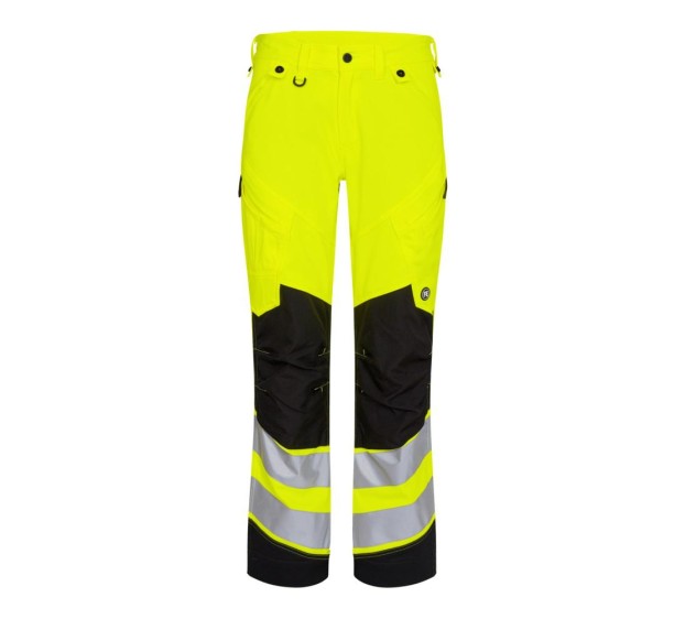 PANTALON RÉFLÉCHISSANT HOMME/FEMME SAFETY JAUNE FLUO/NOIR