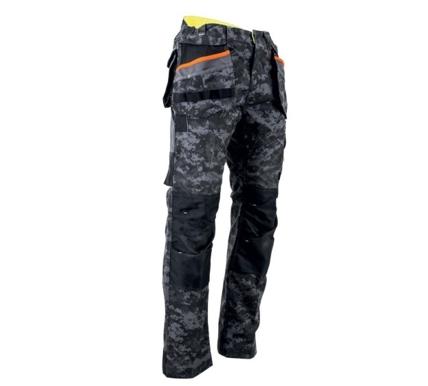PANTALON DE TRAVAIL HOMME/FEMME DONJON DIGITRADE/GRIS NUIT 