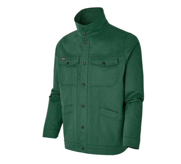 VESTE DE TRAVAIL HOMME/FEMME JEANER OVERMAX VERT 