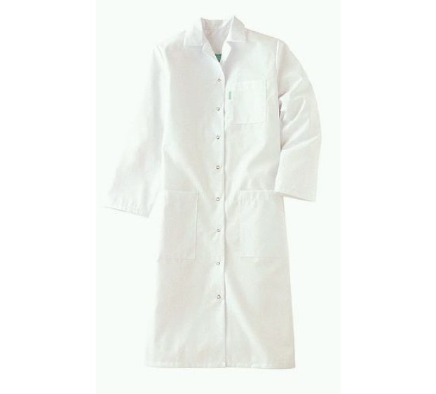 BLOUSE MEDICAL MANCHE LONGUE BLANCHE