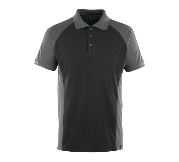 POLO BOTTROP NOIR/ANTHRACITE FONCE T.3XL