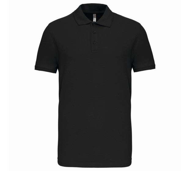 POLO PIQUE MC NOIR K239 