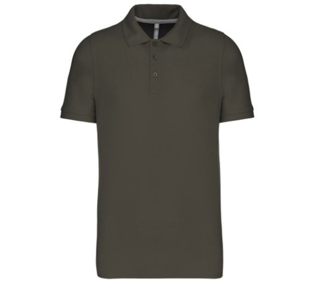 POLO HOMME K241 MC DARK KHAKI 