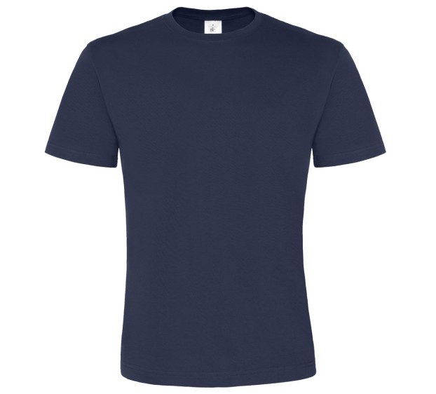 T-SHIRT KLEUR - Donkerblauw 