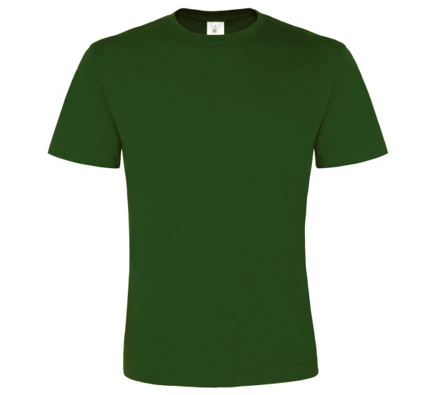 T-SHIRT KLEUR - Flessengroen 