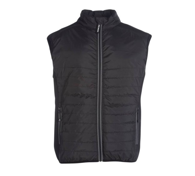 GILET DE TRAVAIL SANS MANCHE/BODYWARMER HOMME SKIPPER NOIR/NOIR